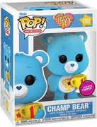 Pop Animation Care Bears 3.75 Inch Action Figure Exclusive - Champ Bear #1203 Chase