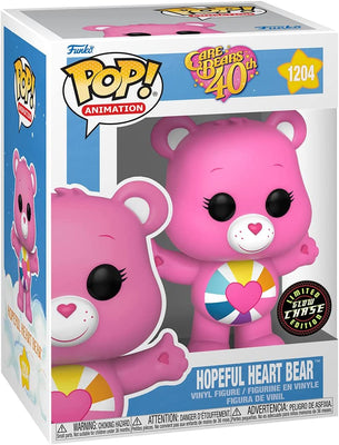 Pop Animation Care Bears 3.75 Inch Action Figure Exclusive - Hopeful Heart Bear #1204 Chase