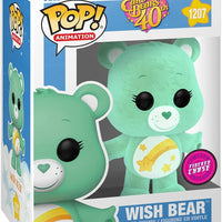 Pop Animation Care Bears 3.75 Inch Action Figure Exclusive - Wish Bear #1207 Chase