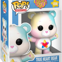 Pop Animation Care Bears 3.75 Inch Action Figure - True Heart Bear #1206