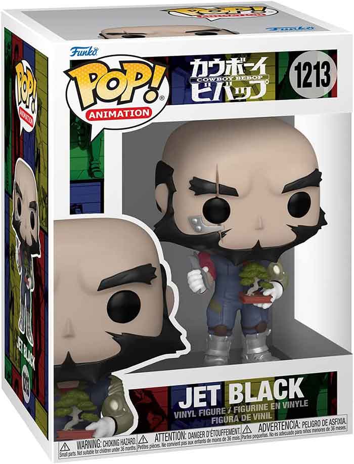 Pop Animation Cowboy Bebop 3.75 Inch Action Figure - Jet Black #1213