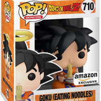 Pop Animation 3.75 Inch Action Figure Dragonball Z - Goku Eating Noodles #710 Exclusive