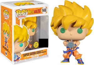 Pop Animation Dragonball Z 3.75 Inch Action Figure Exclusive - Super Saiyan Goku with Kamehameha #948