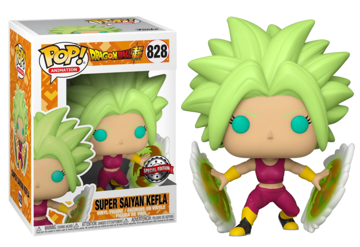 Pop Animation Dragonball Z 3.75 Inch Action Figure Exclusive - Super Saiyan Kefla #828