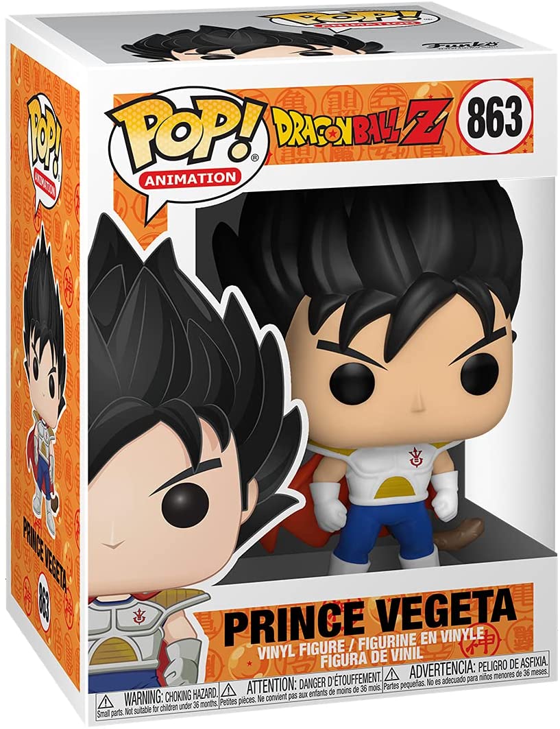 Pop Animation Dragonball Z 3.75 Inch Action Figure - Prince Vegeta #863