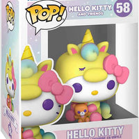 Pop Animation Hello Kitty 3.75 Inch Action Figure - Hello Kitty Unicorn Party #58