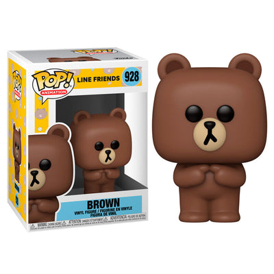 Pop Animation Line Friends 3.75 Inch Action Figure - Brown #928