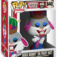 Pop Animation Looney Tunes 3.75 Inch Action Figure - Bugs Bunny in Fruit Hat #840