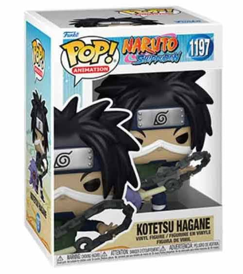 Pop Animation Naruto Shippuden 3.75 Inch Action Figure - Kotetsu Hagane #1197