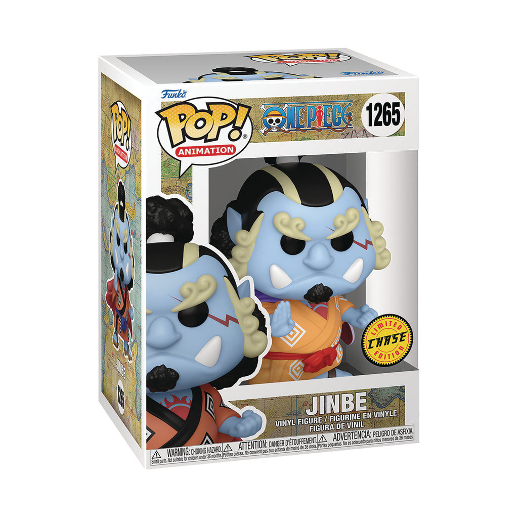 Pop Animation One Piece 3.75 Inch Action Figure Exclusive - Jinbe #1265 Chase