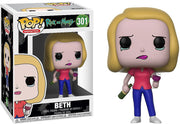 Pop Animation 3.75 Inch Action Figure Rick and Morty - Beth with Wine Glass #301
