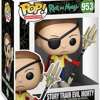Pop Animation Rick and Morty 3.75 Inch Action Figure - Story Train Evil Morty #953