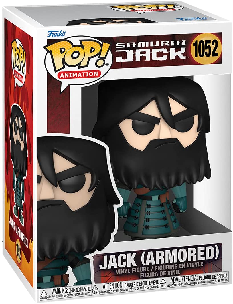 Pop Animation Samurai Jack 3.75 Inch Action Figure - Jack Armored #1052