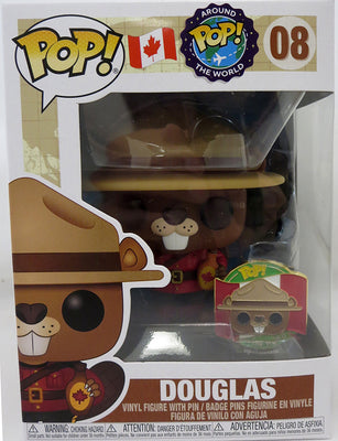 Pop Around The World Canada 3.75 Inch Action Figure - Douglas #08