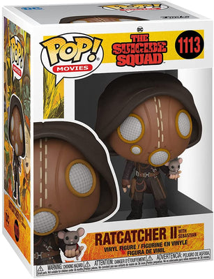 Pop DC Heroes The Suicide Squad 3.75 Inch Action Figure - Ratcatcher II with Sebastian #1113
