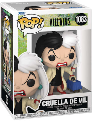 Pop Disney 101 Dalmatians 3.75 Inch Action Figure - Cruella De Vil #1083