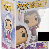 Pop Disney Beauty and the Beast 3.75 Inch Action Figure Exclusive - Diamond Glitter Belle #1137