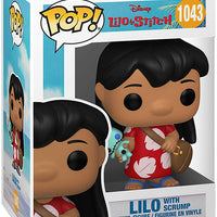 Pop Disney Lilo & Stitch 3.75 Inch Action Figure - Lilo with Scrump #1043