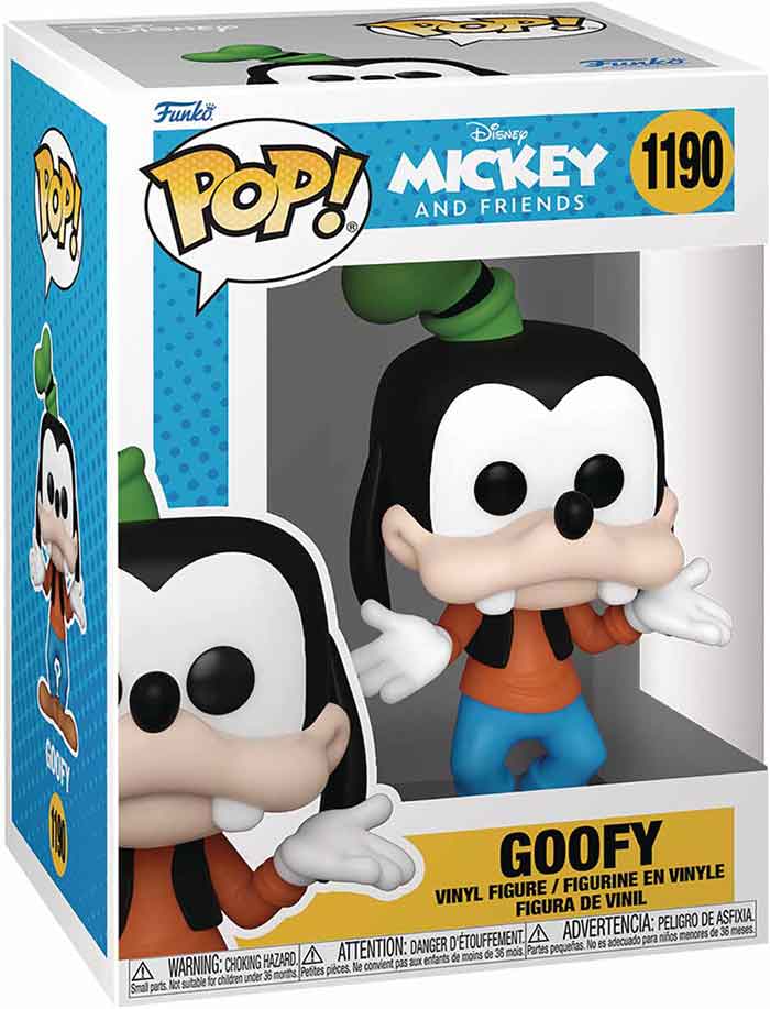 Pop Disney Mickey and Friends 3.75 Inch Action Figure - Goofy #1190
