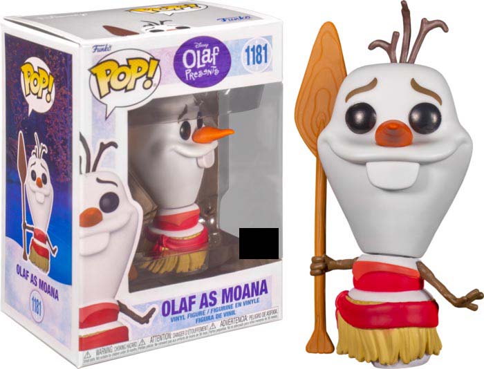 Pop Disney Olaf Presents 3.75 Inch Action Figure Exclusive - Olaf as Moana #1181