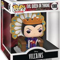 Pop Disney Snow White 3.75 Inch Action Figure  Deluxe - Evil Queen on Throne