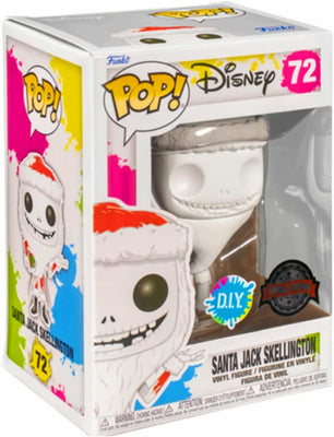Pop Disney The Nightmare Before Xmas 3.75 Inch Action Figure Exclusive - Santa Jack Skellington D.I.Y.