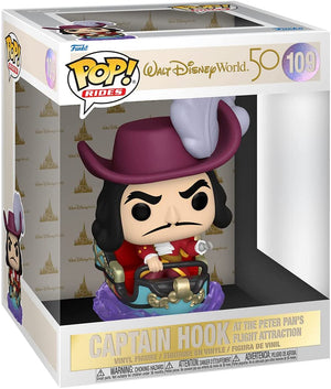 Funko Walt Disney World 50th Anniversary Captain Hook on Peter Pan's Flight Ride Pop!