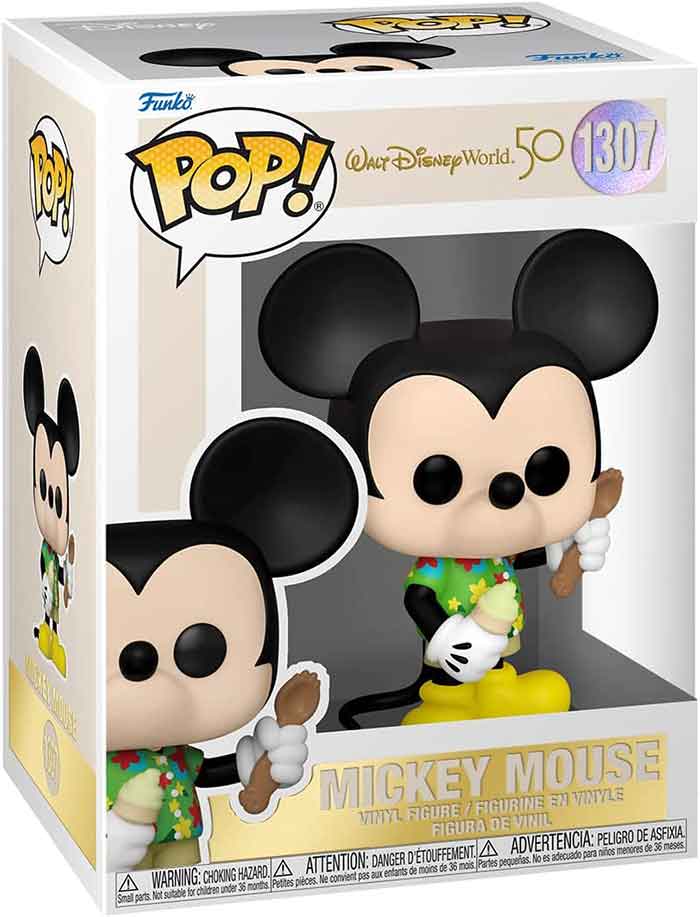 Pop Disney Walt Disney World 50th 3.75 Inch Action Figure - Mickey Mouse #1307