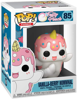 Pop Funko Tasty Peach 3.75 Inch Action Figure - Vanilla-Berry Nomwhal #85