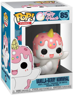 Pop Funko Tasty Peach 3.75 Inch Action Figure - Vanilla-Berry Nomwhal #85