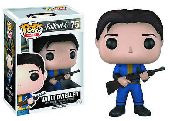 Pop Games Inch Action Figure Fallout Vault Dweller Sole