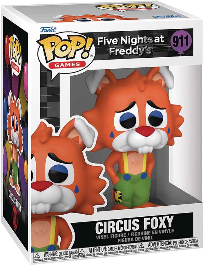 Pop Games Five Nights At Freddy's 3.75 Inch Action Figure - Circus Foxy #911