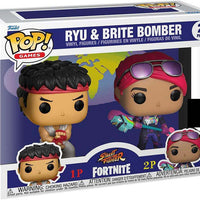 Pop Games Fortnite 3.75 Inch Action Figure 2-Pack - Ryu & Brite Bomber