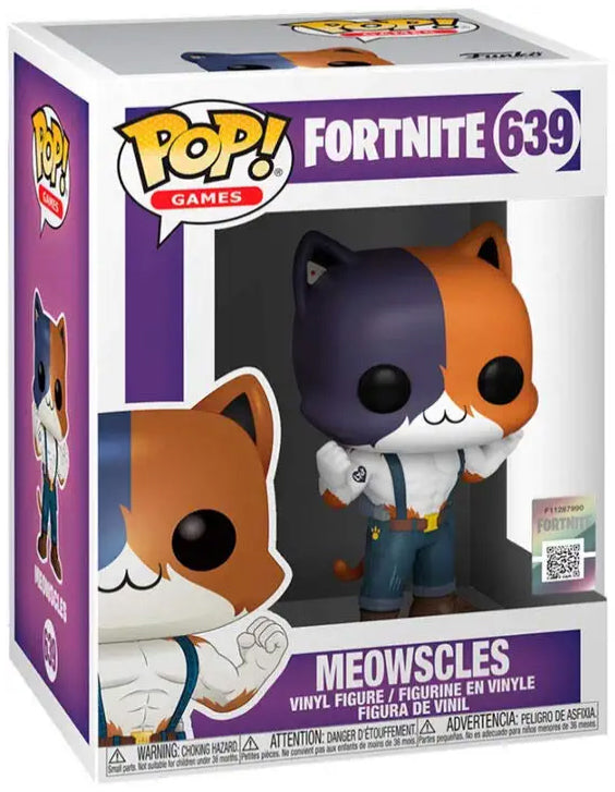 Pop Games Fortnite 3.75 Inch Action Figure - Meowscles #639