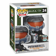 Pop Games Halo 3.75 Inch Action Figure Exclusive - Spartan Mark VII with Batle Rifle #24