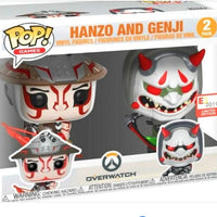 Pop Games Overwatch 3.75 Inch Action Figure 2-Pack Exclusive - Hanzo and Genji