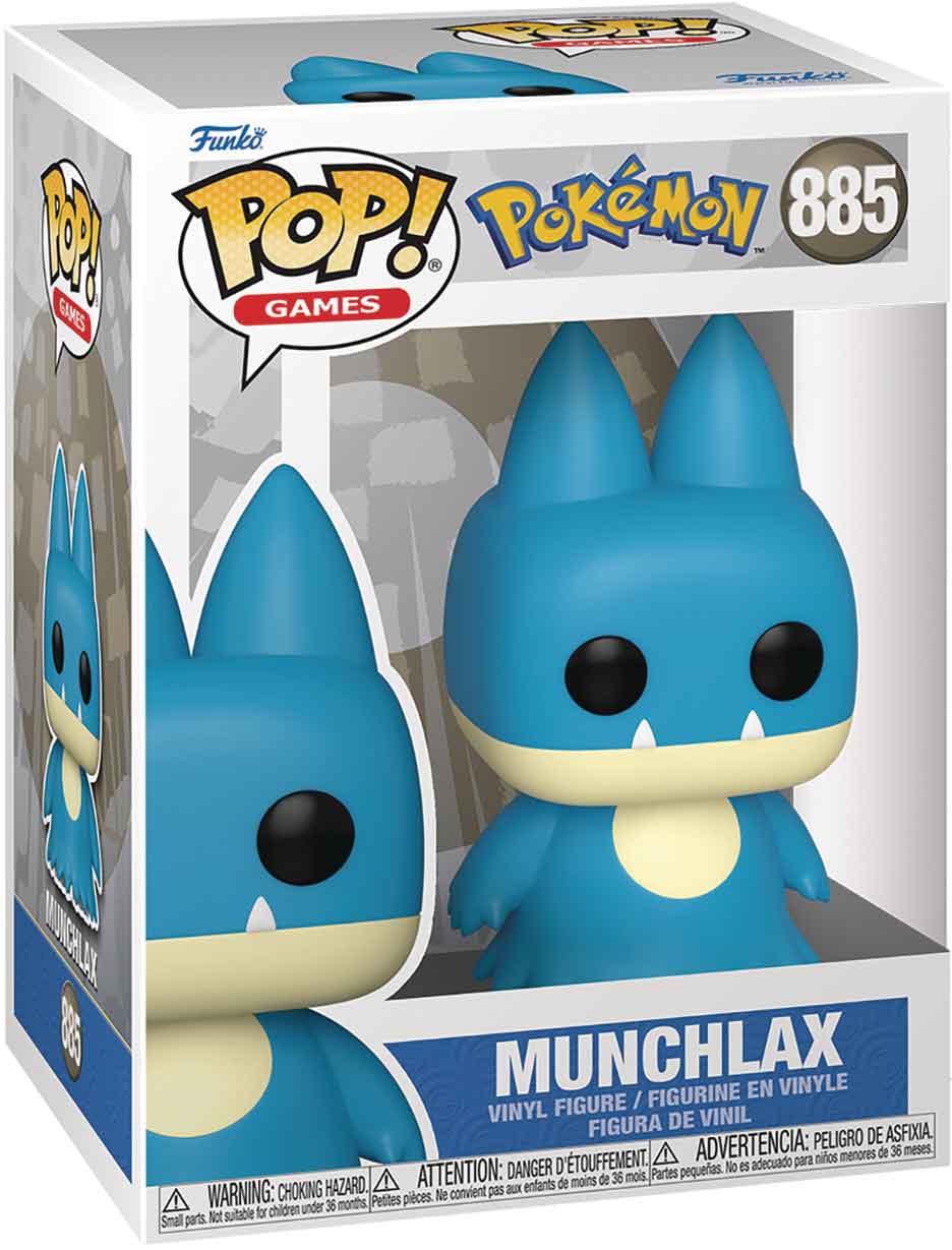 Pop Games Pokemon 3.75 Inch Action Figure - Munchlax #885