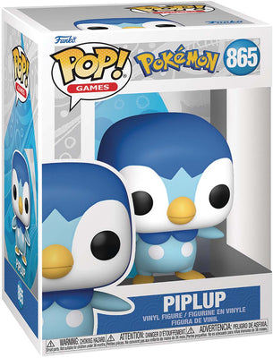 Pop Games Pokemon 3.75 Inch Action Figure - Piplup #865