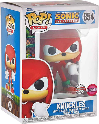 Pop Games Sonic The Hedgehog 3.75 Inch Action Figure Exclusive - Knuckles Flocked #854