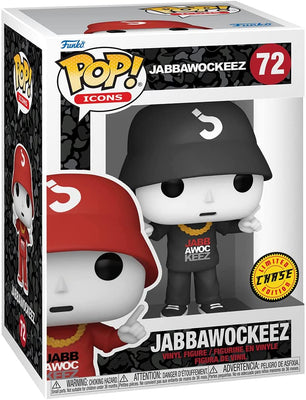 Pop Icons Jabbawockeez 3.75 Inch Action Figure Exclusive - Jabbawockeez (Black) #72 Chase