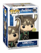 Pop Marvel Avengers 3.75 Inch Action Figure Exclusive - Loki Glow in The Dark #985