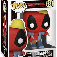 Pop Marvel Deadpool 3.75 Inch Action Figure - Construction Worker Deadpool #781