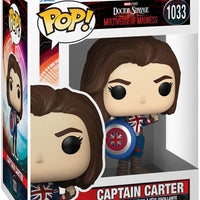Pop Marvel Doctor Strange 3.75 Inch Action Figure Multiverse Of Madness - Captain Carter #1033