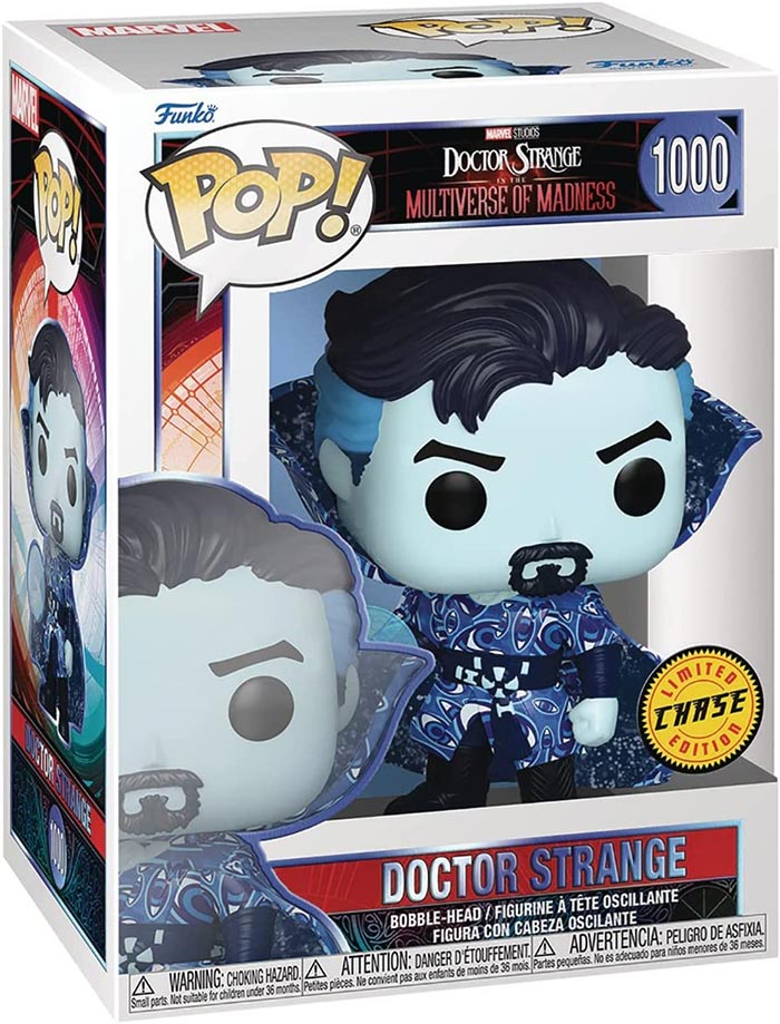 Pop Marvel Doctor Strange 3.75 Inch Action Figure Multiverse Of Madness Exclusive - Doctor Strange #1000 Chase