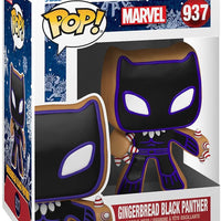 Pop Marvel 3.75 Inch Action Figure - Gingerbread Black Panther #937