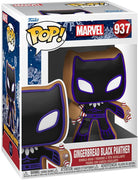 Pop Marvel 3.75 Inch Action Figure - Gingerbread Black Panther #937