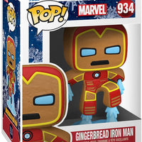 Pop Marvel 3.75 Inch Action Figure - Gingerbread Iron Man #934