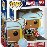 Pop Marvel 3.75 Inch Action Figure - Gingerbread Thor #938