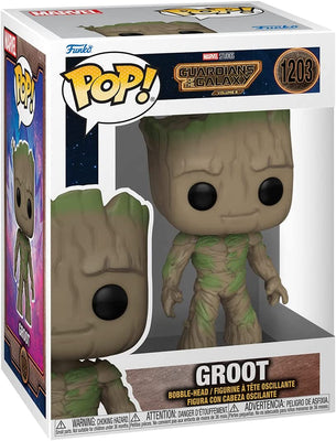 Pop Marvel Guardians Of The Galaxy 3.75 Inch Action Figure - Groot #1203