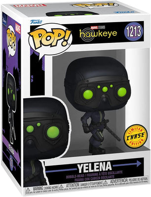 Pop Marvel Hawkeye 3.75 Inch Action Figure Exclusive - Yelena #1213 Chase